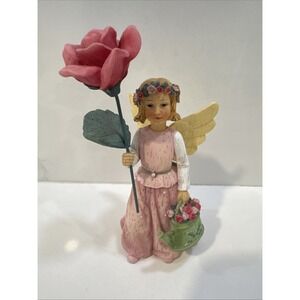 Vintage Wildflower Angel Roses For June Kathy Killip 2002 Demdaco